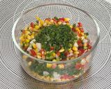A picture of step 9 of Loaded Fusion Mexican Corn Chaat Jars 🌽🧀.