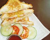 वेजिटेबल मयो सैंडविच (Vegetable mayo sandwich recipe in hindi) रेसिपी चरण 3 फोटो