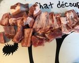 A picture of step 2 of Grilled Pork Ribs with Seaweed, Lemon, and Soy Marinade on the Griddle.
