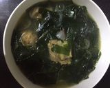 Hình bước làm 3 của món Miến sườn rong biển