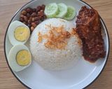 Foto langkah ke 6 dari resep Nasi Lemak.