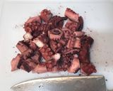 Foto del paso 1 de la receta Fritada de pulpo