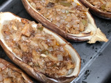 Berenjenas rellenas al estilo turco