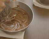 A picture of step 12 of No-Bake! Chocolate Cheesecake.
