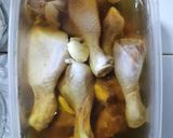 Foto langkah ke 1 dari resep Roasted Chicken with creamy sauce.