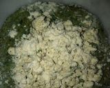 A picture of step 6 of Shyam savera paratha (Palak paneer).
