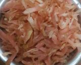 A picture of step 2 of Carrot halwa.