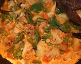 A picture of step 8 of Navratan Korma.