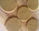 A picture of step 6 of Jaggery mathi.