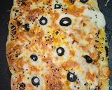 صورة لخطوة 7 من وصفة فطيرة وش بيتزا 😋🍕