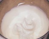 A picture of step 1 of Chocolate spong cake.