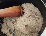 A picture of step 2 of Cumin rice.