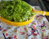 Foto del paso 2 de la receta: Ensalada mixta con tostones de papa