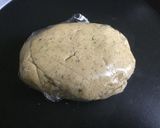 A picture of step 2 of MATCHA/GREEN TEA SHORTBREAD COOKIES.
