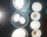 A picture of step 3 of Chinese roll.