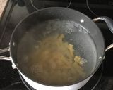 A picture of step 3 of Zucchini Ricotta Pasta.