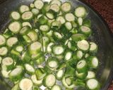 A picture of step 1 of Karela veg.