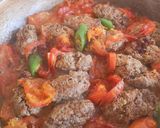 A picture of step 5 of Masala Seekh kabab.