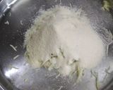 A picture of step 1 of Lauki muthiya.