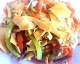 Foto del paso 6 de la receta: Fetuccini o cinta gruesa, salteado con vegetales. #Mercado