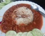 A picture of step 6 of Jeera Onion Rice.