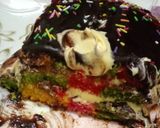 A picture of step 8 of Rainbow Swiss Roll 🌈🌈🌈.