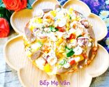 Hình bước làm 4 của món Bánh pizza thập cẩm