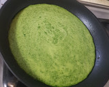 Foto del paso 2 de la receta: 🇲🇽 Omelette tricolor (espinacas, tomate y queso) 🇲🇽