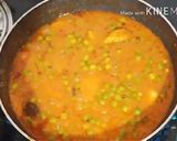 A picture of step 10 of Potato & Green peas ki Sabji.