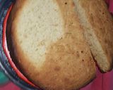 A picture of step 11 of Almond cookpad cake😋.