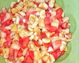 A picture of step 1 of Simple fruit salad.