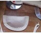 A picture of step 6 of Coconut Karanji (Purnyaa).