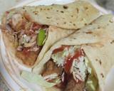 Chicken zinger wraps in tortilla bread recipe step 5 photo