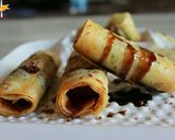 A picture of step 4 of Chocolate Rolls With Cookie And Cream Ice Cream.