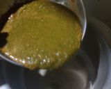 A picture of step 5 of Hara masala chicken.