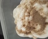 A picture of step 1 of Chicken spread sandwich.