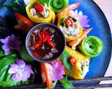 Une image de l'étape 6 de BANH XEO en wrap.