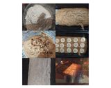 A picture of step 2 of Walnut banana bread with palm jaggery.