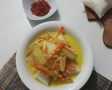 Foto langkah ke 4 dari resep Gulai Labu Siam Wortel.