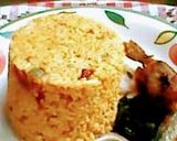 A picture of step 3 of Locust beans jollof rice.