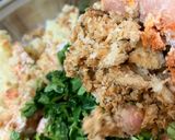 A picture of step 5 of Methi and vegetables Kababs.