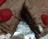 Chocolate and coffee cake#jikonichallenge recipe step 5 photo