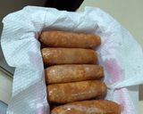 A picture of step 4 of Simple beef sausages.