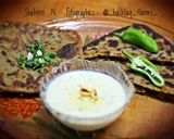 A picture of step 5 of Chicken Kheema Paratha.