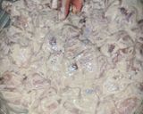 A picture of step 1 of Malaiboti sandwich.