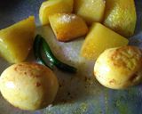 A picture of step 2 of Egg malai curry.