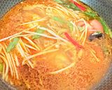 Gambar langkah 4 resipi 👩🍳Asam Pedas Ikan Merah.