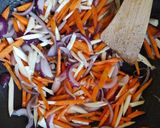 Tofu kerti zöldségekkel recept fázis 2 fotója