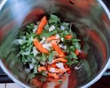 A picture of step 2 of All time favourite healthy nutritious chana dal vegetable Chilla.