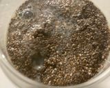 Une image de l'étape 1 de Pudding de graines de chia et kiwi.